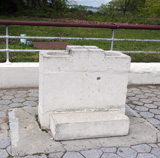 Orchard Beach double fountain