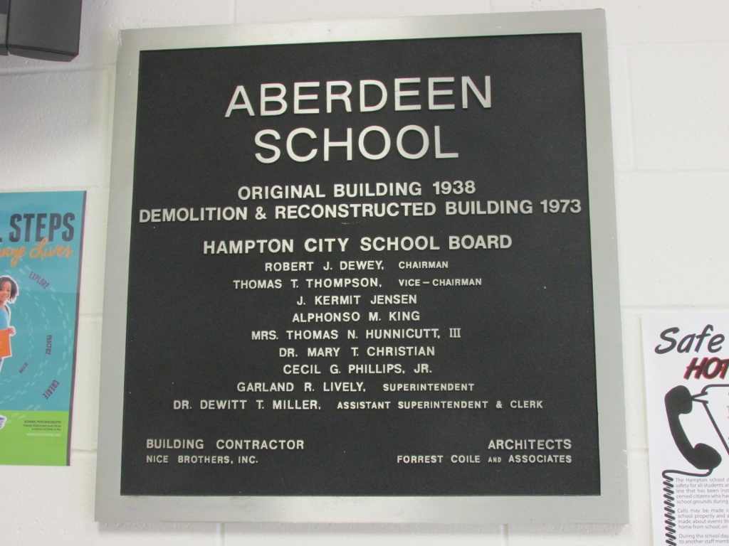 Aberdeen School Marker