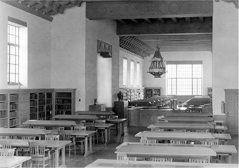 Zimmerman reading room 1930s