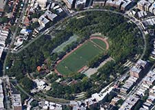 Oval Park aerial view